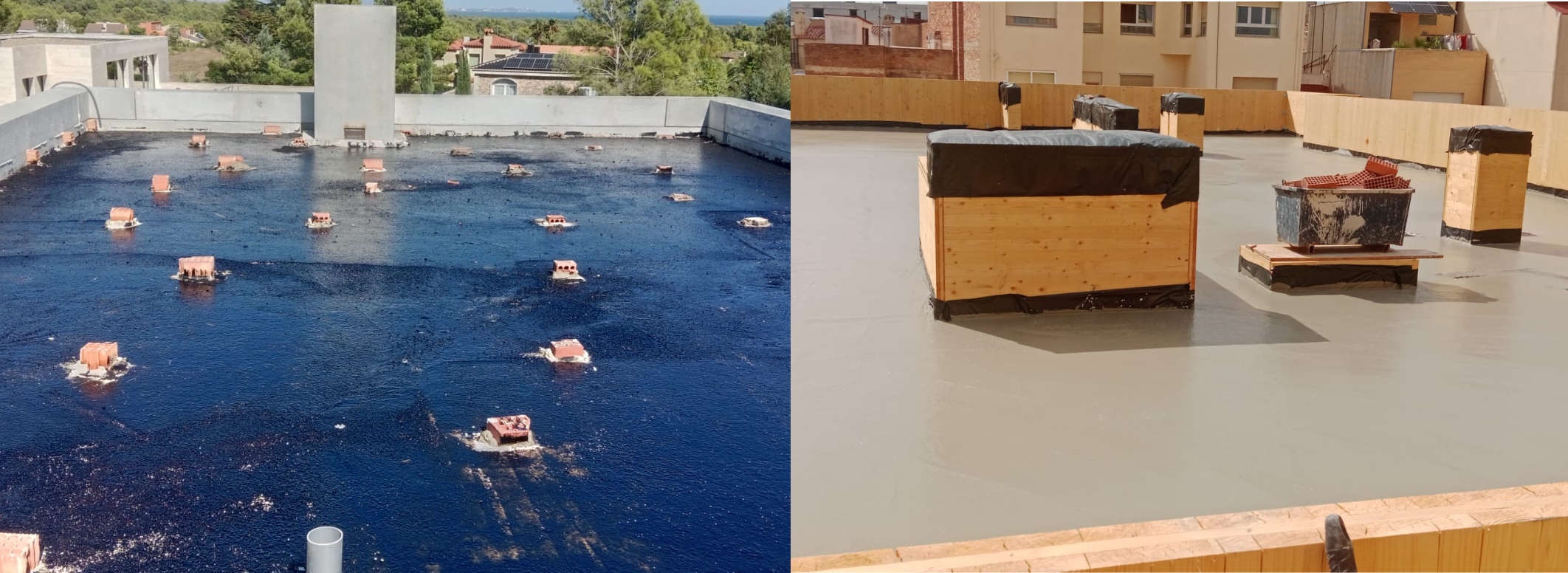 Antes: Aislamiento Térmico — Nave Logística